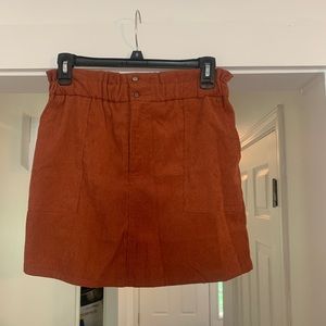 Fall Corduroy Skirt